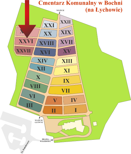 Brak mapy sektorowej