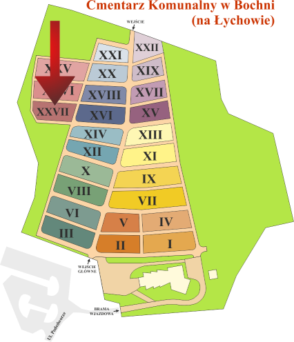 Brak mapy sektorowej