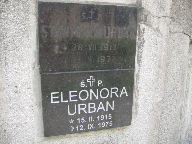 Eleonora Urban 1915 Bochnia - Grobonet - Wyszukiwarka osób pochowanych