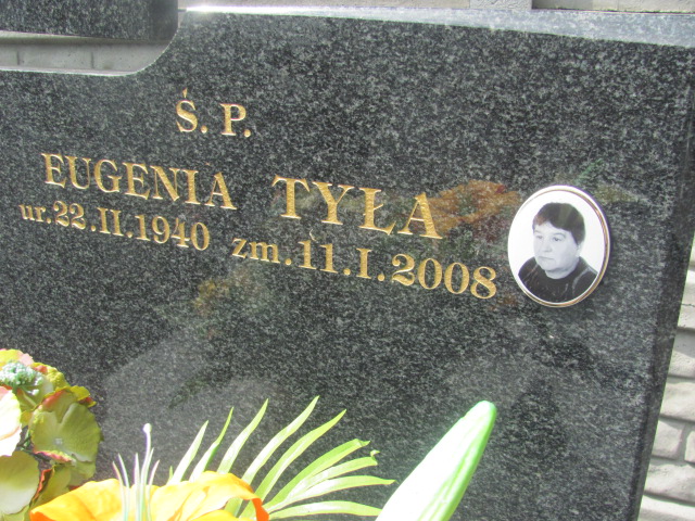 Eugenia Tyła 1940 Bochnia - Grobonet - Wyszukiwarka osób pochowanych