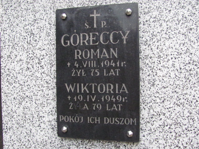 Wiktoria Górecka Bochnia - Grobonet - Wyszukiwarka osób pochowanych