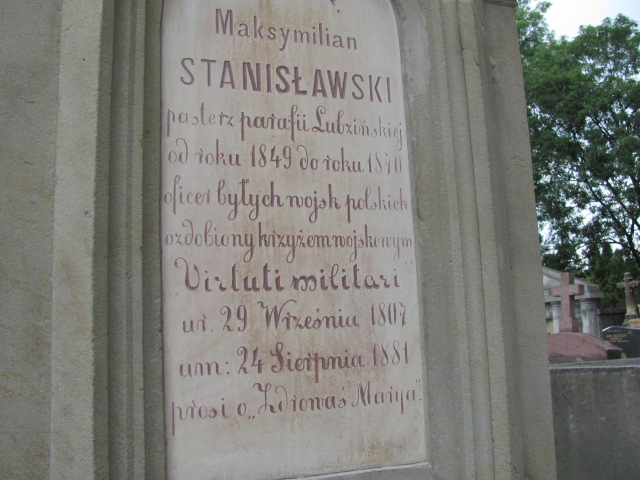 Maksymilian STANISŁAWSKI 1807 Bochnia - Grobonet - Wyszukiwarka osób pochowanych
