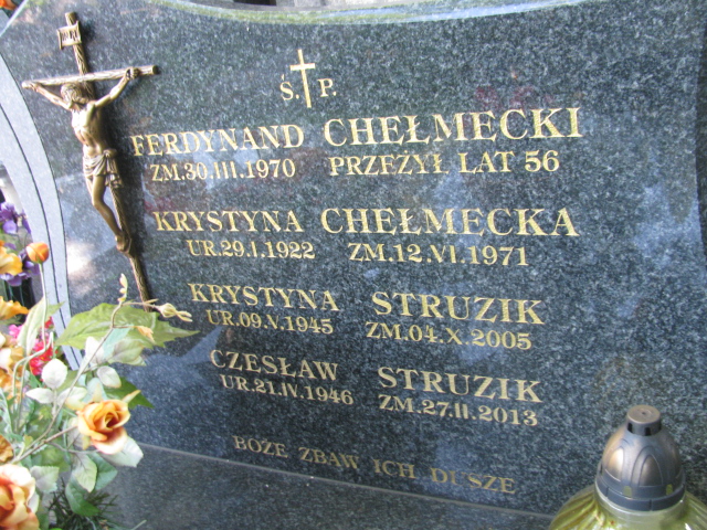 Krystyna Chełmecka 1922 Bochnia - Grobonet - Wyszukiwarka osób pochowanych