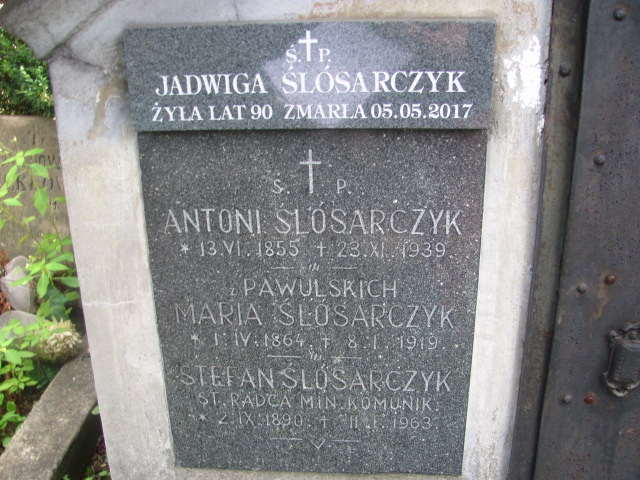 Maria Ślósarczyk 1864 Bochnia - Grobonet - Wyszukiwarka osób pochowanych