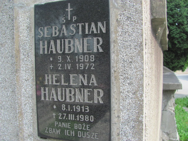 Helena HAUBNER 1913 Bochnia - Grobonet - Wyszukiwarka osób pochowanych