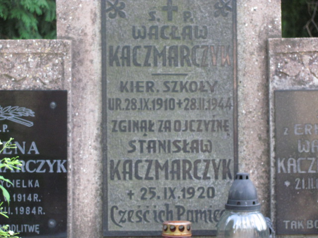 Grób Waleria Kaczmarczyk