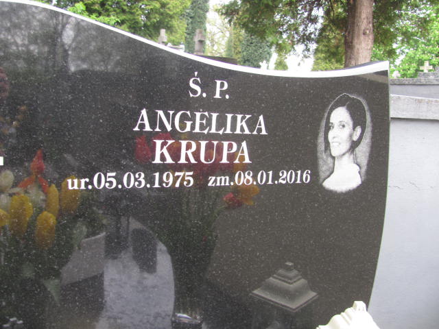 Angelika Krupa 1975 Bochnia - Grobonet - Wyszukiwarka osób pochowanych