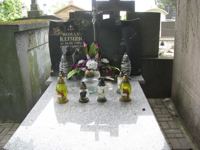 Grób Roman Klimek