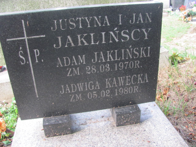 Grób JADWIGA KAWECKA