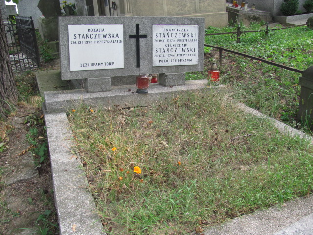 Grób STANISŁAW STAŃCZEWSKI