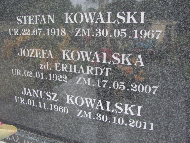 Stefan Jakub KOWALSKI 1918 Bochnia - Grobonet - Wyszukiwarka osób pochowanych