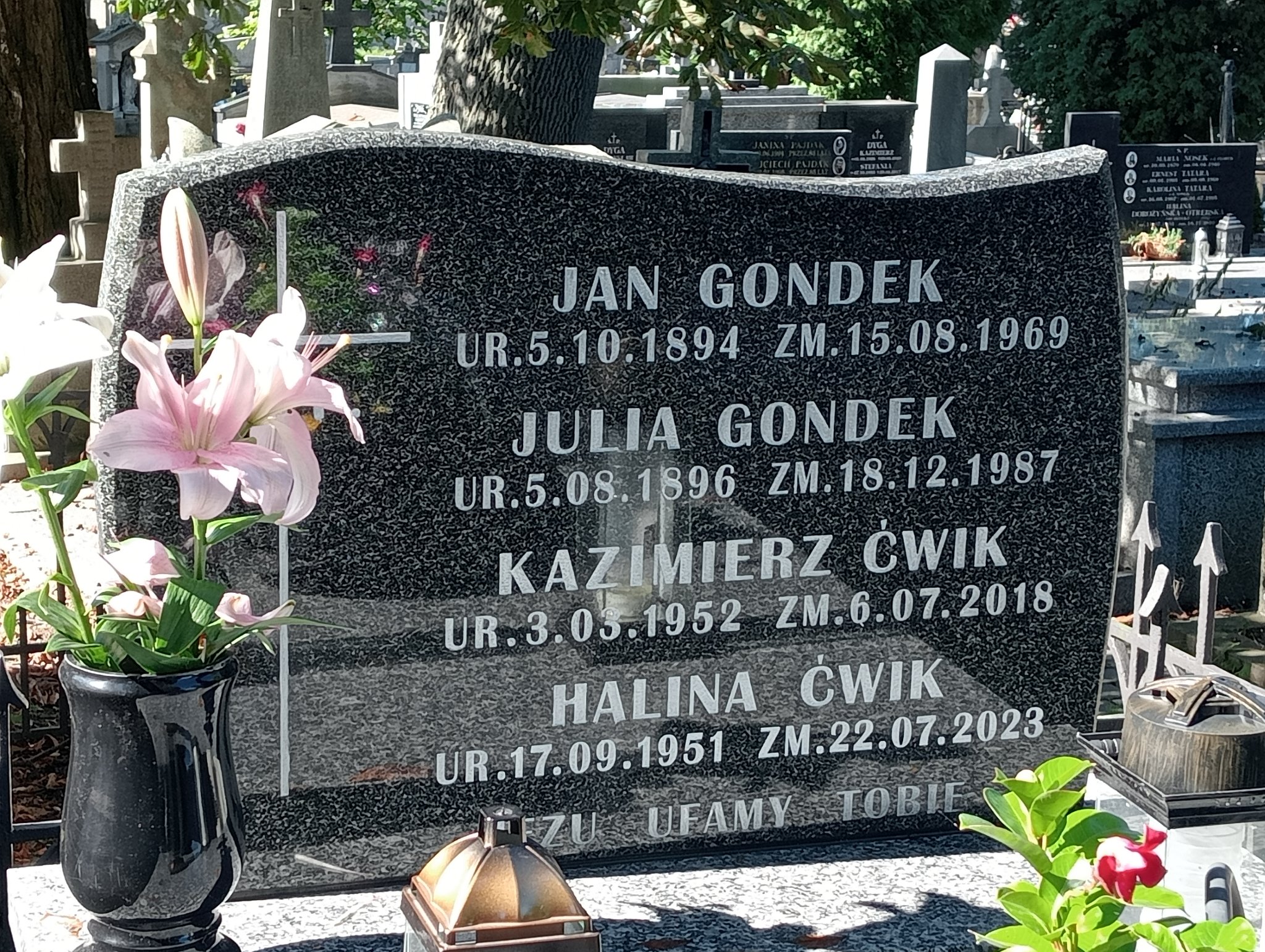 Julia GONDEK 1896 Bochnia - Grobonet - Wyszukiwarka osób pochowanych