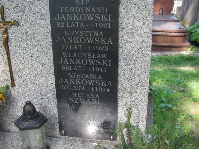 Stefania JANKOWSKA 1891 Bochnia - Grobonet - Wyszukiwarka osób pochowanych