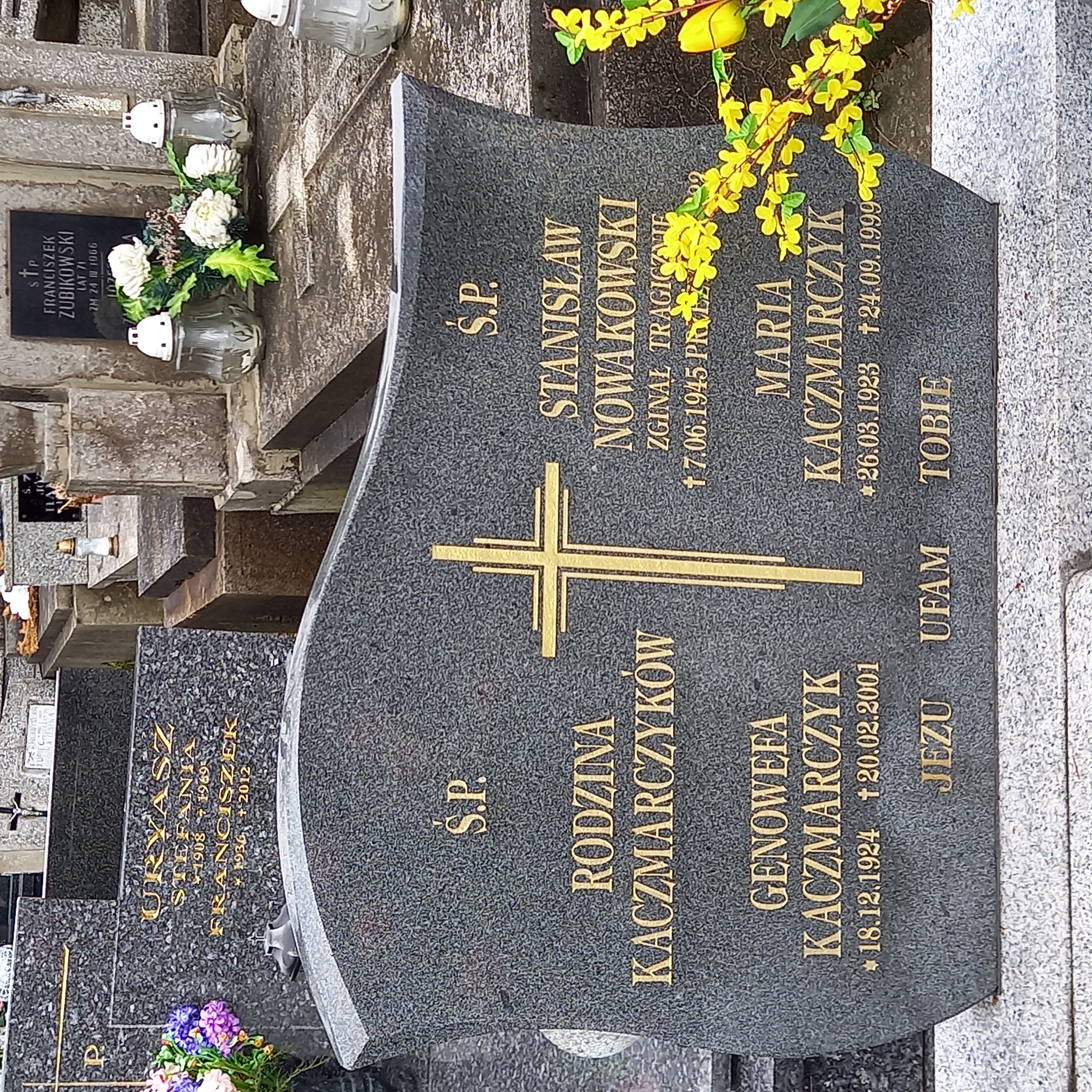 Genowefa KACZMARCZYK 1924 Bochnia - Grobonet - Wyszukiwarka osób pochowanych