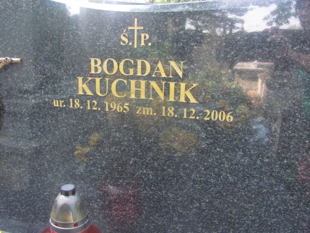 Bogdan Kuchnik 1965 Bochnia - Grobonet - Wyszukiwarka osób pochowanych