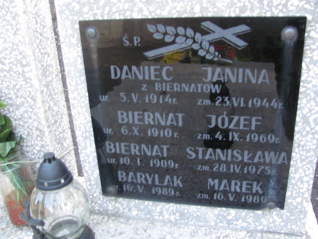 Marek Barylak 1989 Bochnia - Grobonet - Wyszukiwarka osób pochowanych