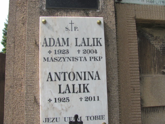 Jan Lalik 1894 Bochnia - Grobonet - Wyszukiwarka osób pochowanych