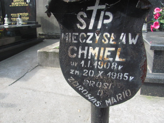 Józef Chmiel 1879 Bochnia - Grobonet - Wyszukiwarka osób pochowanych