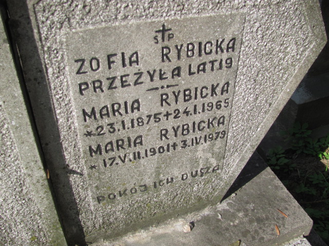 Grób Maria Rybicka