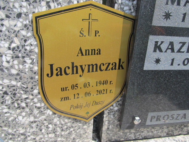 Kazimierz Jachymczak 1933 Bochnia - Grobonet - Wyszukiwarka osób pochowanych