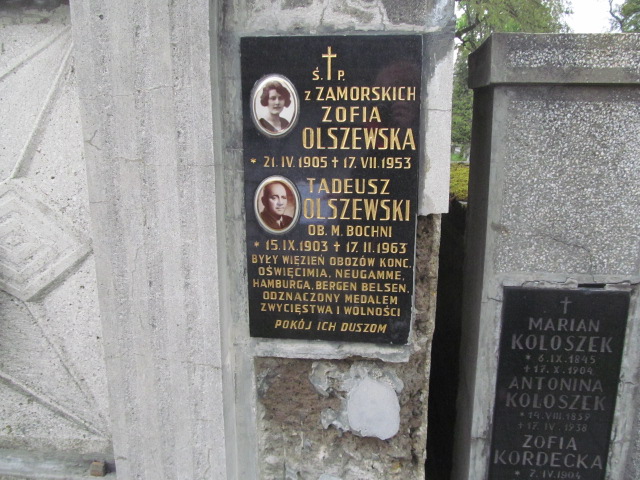 Julia Olszewska 1879 Bochnia - Grobonet - Wyszukiwarka osób pochowanych