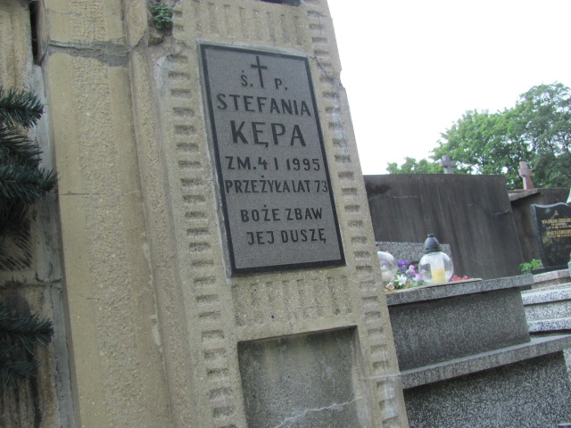 Grób STEFANIA KĘPA
