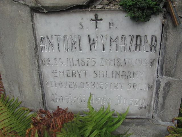 Antoni Wymazała 1873 Bochnia - Grobonet - Wyszukiwarka osób pochowanych