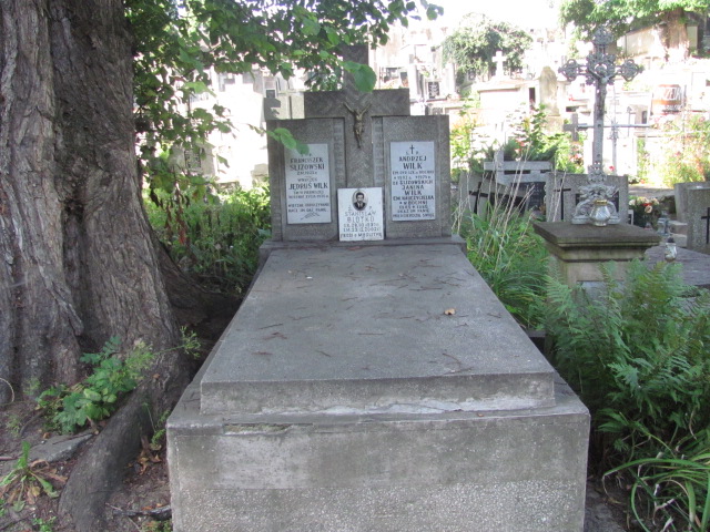 Grób ANDRZEJ WILK