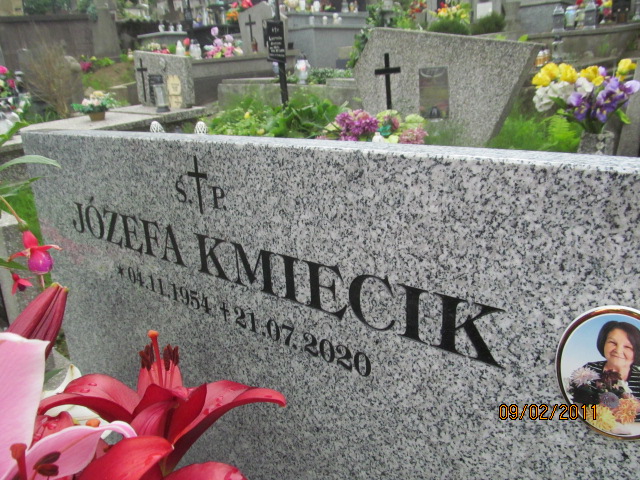 Józefa KMIECIK 1954 Bochnia - Grobonet - Wyszukiwarka osób pochowanych