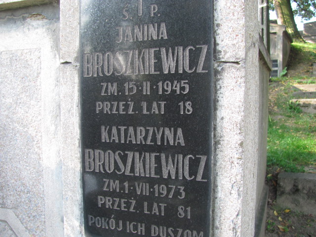 Wojciech Broszkiewicz Bochnia - Grobonet - Wyszukiwarka osób pochowanych