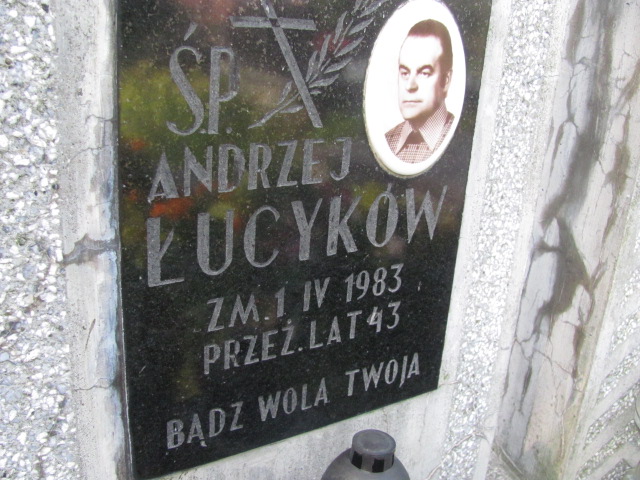 Andrzej ŁUCYKÓW Bochnia - Grobonet - Wyszukiwarka osób pochowanych