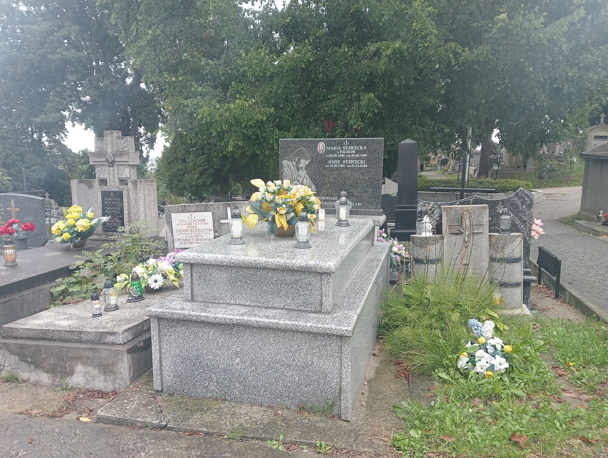 Grób JÓZEF STAWECKI