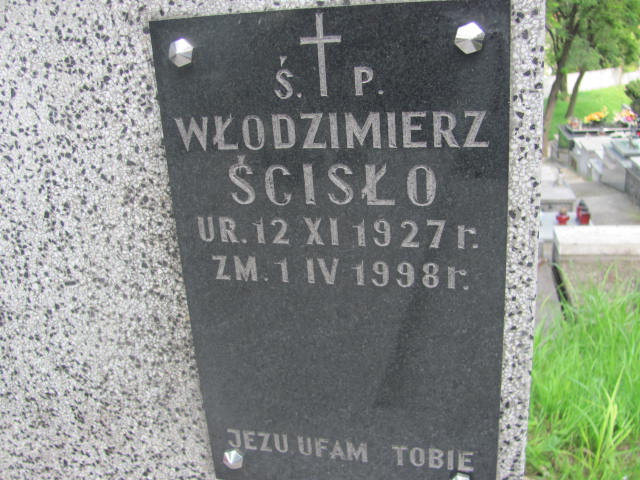 Włodzimierz ŚCISŁO 1927 Bochnia - Grobonet - Wyszukiwarka osób pochowanych