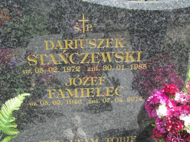 Józef Famielec 1946 Bochnia - Grobonet - Wyszukiwarka osób pochowanych