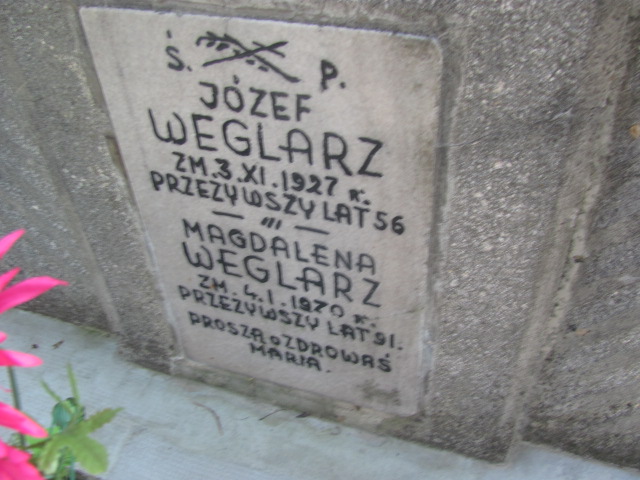 Magdalena Weglarz Bochnia - Grobonet - Wyszukiwarka osób pochowanych