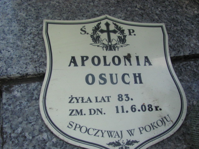 Franciszek Marian OSUCH 1930 Bochnia - Grobonet - Wyszukiwarka osób pochowanych