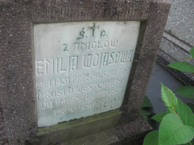 Emilia WOJAS 1877 Bochnia - Grobonet - Wyszukiwarka osób pochowanych
