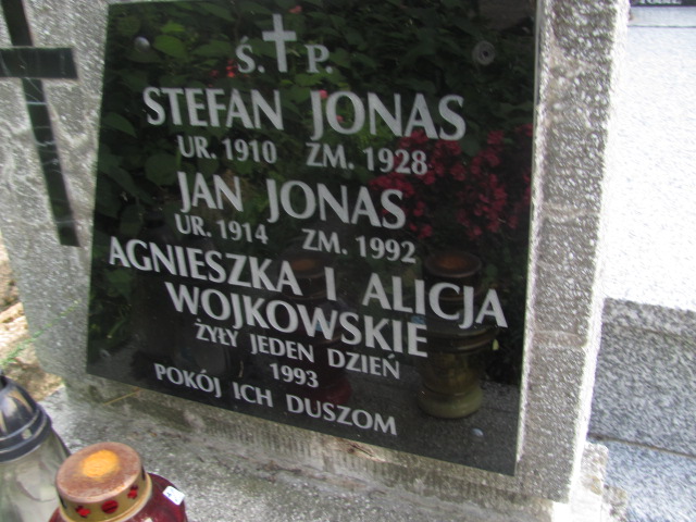 Stefan JONAS 1909 Bochnia - Grobonet - Wyszukiwarka osób pochowanych