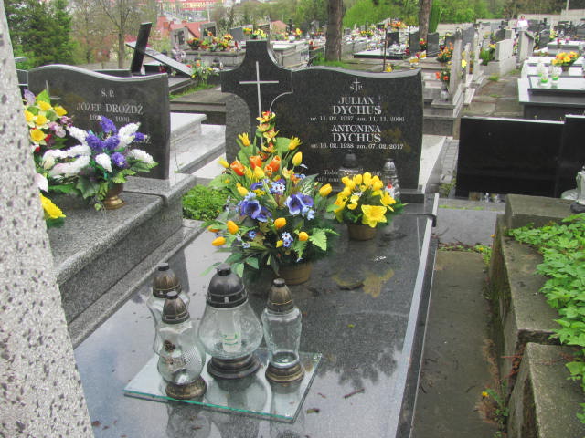 Grób Antonina Dychus