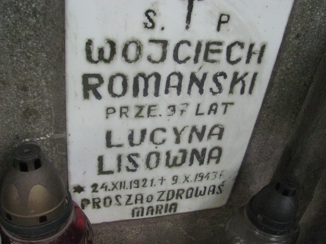 Lucyna LIS 1921 Bochnia - Grobonet - Wyszukiwarka osób pochowanych