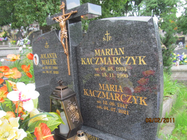 Maria KACZMARCZYK 1947 Bochnia - Grobonet - Wyszukiwarka osób pochowanych