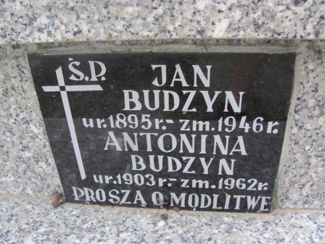 Stanisław Budzyn 1930 Bochnia - Grobonet - Wyszukiwarka osób pochowanych