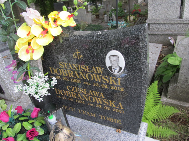 Grób EUGENIUSZ DOBRANOWSKI