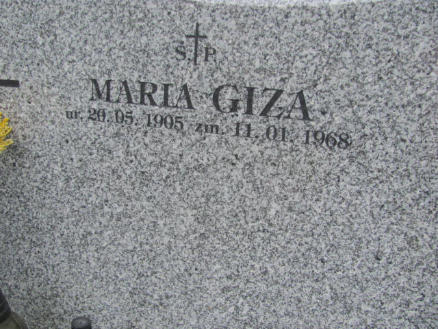 Maria GIZA 1905 Bochnia - Grobonet - Wyszukiwarka osób pochowanych