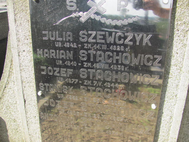 Marian Stachowicz 1909 Bochnia - Grobonet - Wyszukiwarka osób pochowanych