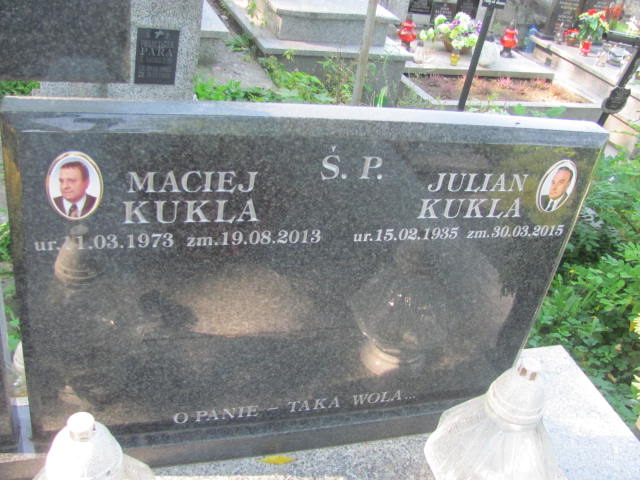 Maciej Kukla 1973 Bochnia - Grobonet - Wyszukiwarka osób pochowanych