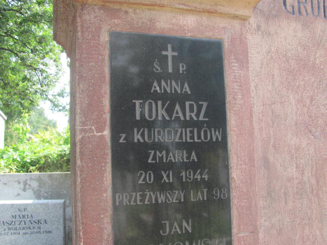 Anna Tokarz Bochnia - Grobonet - Wyszukiwarka osób pochowanych