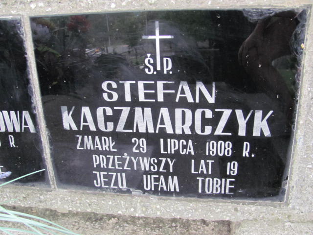 Julian KACZMARCZYK 1910 Bochnia - Grobonet - Wyszukiwarka osób pochowanych