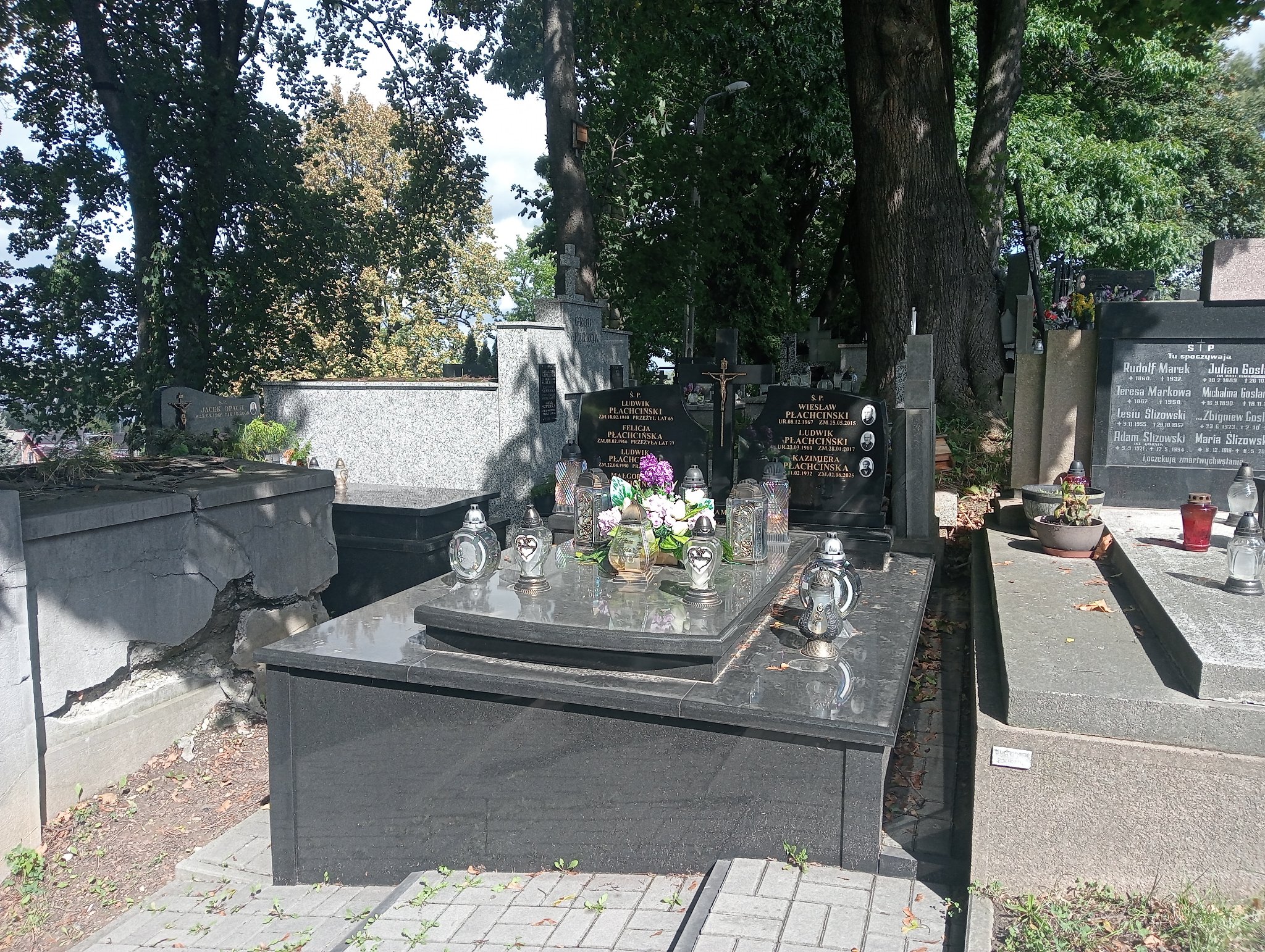 Grób LUDWIK PŁACHCIŃSKI