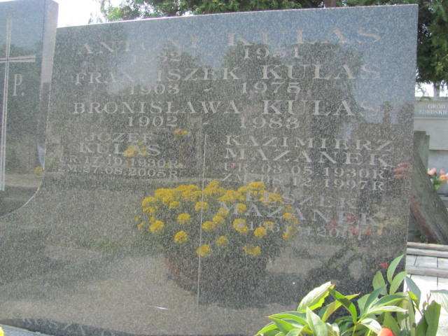 Leszek MAZANEK 1961 Bochnia - Grobonet - Wyszukiwarka osób pochowanych